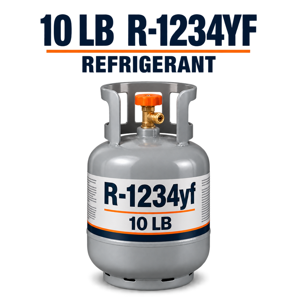 R‑1234yf Refrigerant – 10 LB Cylinder