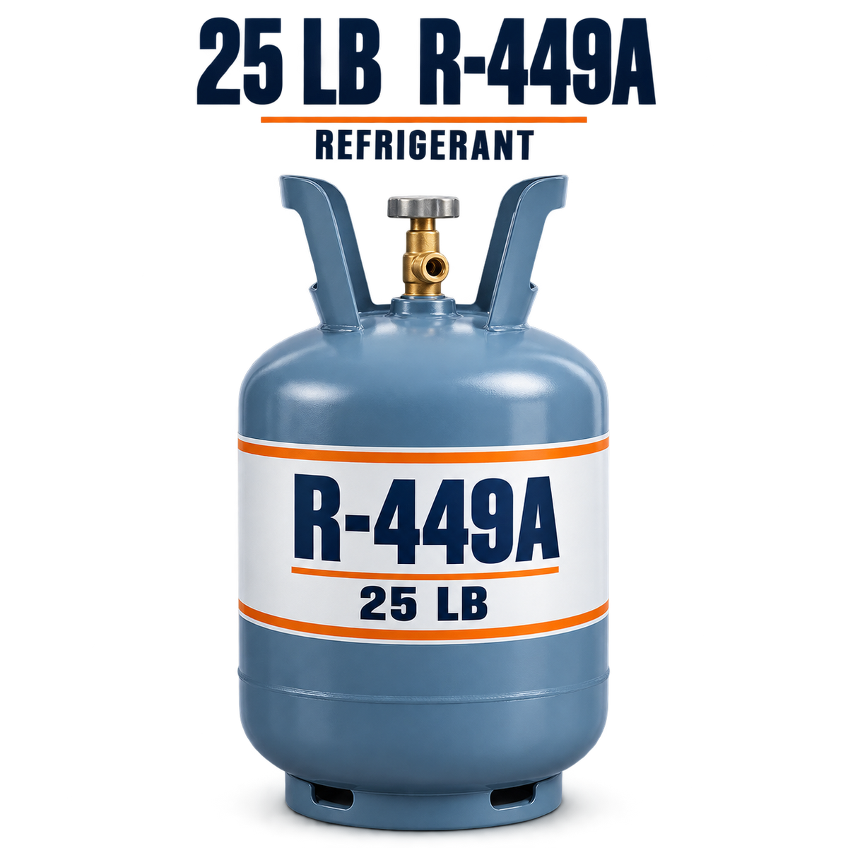 R‑449A Refrigerant – 25 LB Cylinder