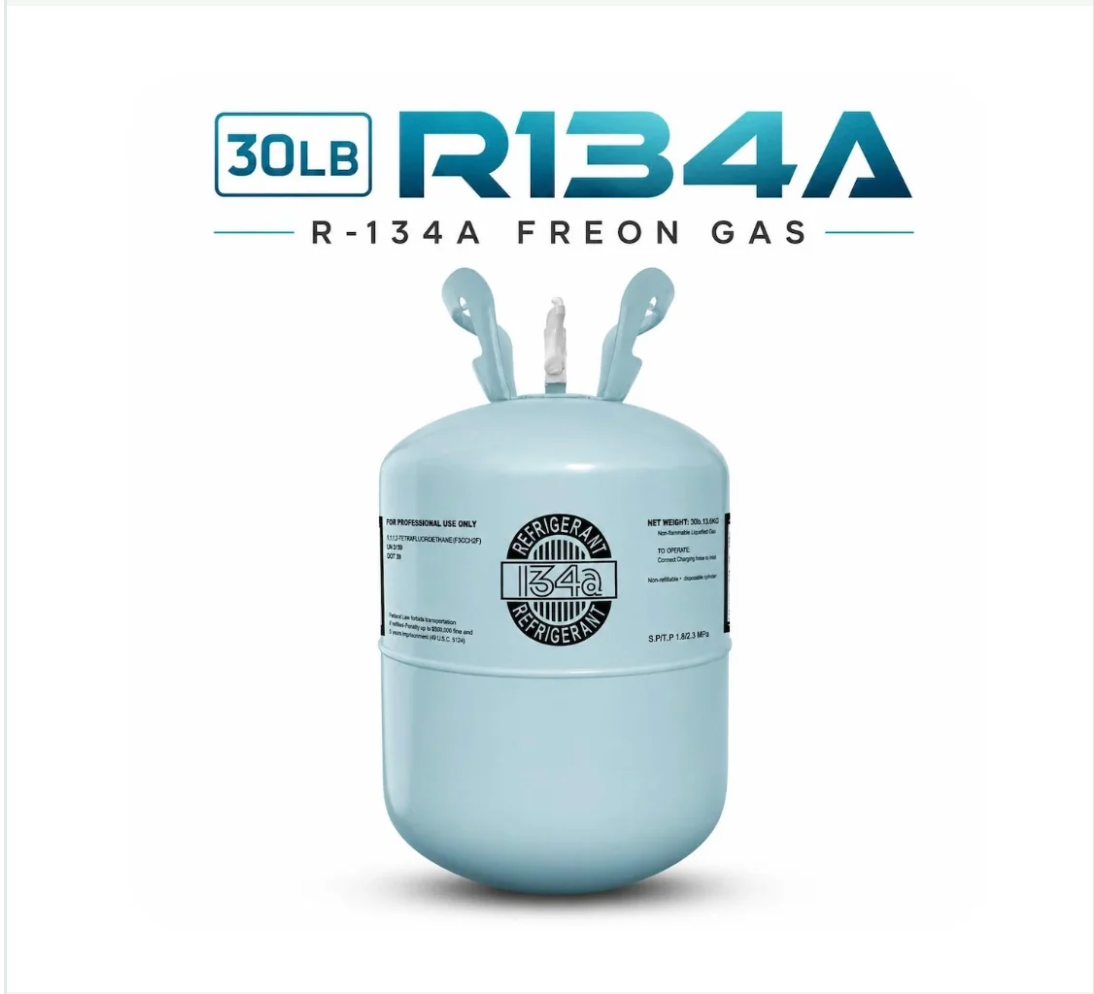 R-134a Refrigerant — 30 lb Cylinder